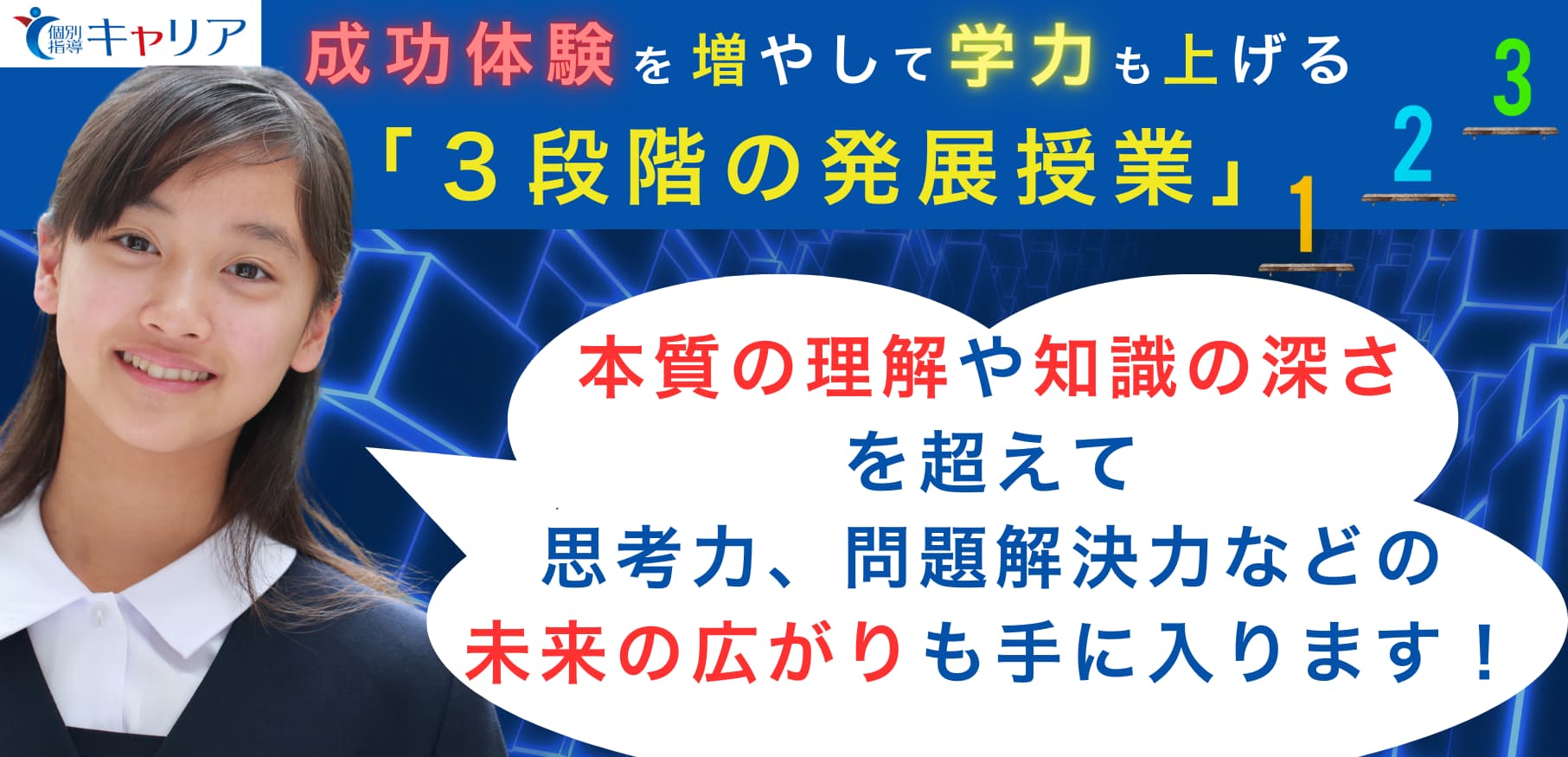 明石市大久保塾の３段階授業